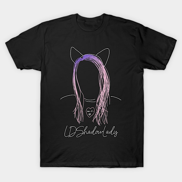 LDShadowLady T-Shirt by MBNEWS